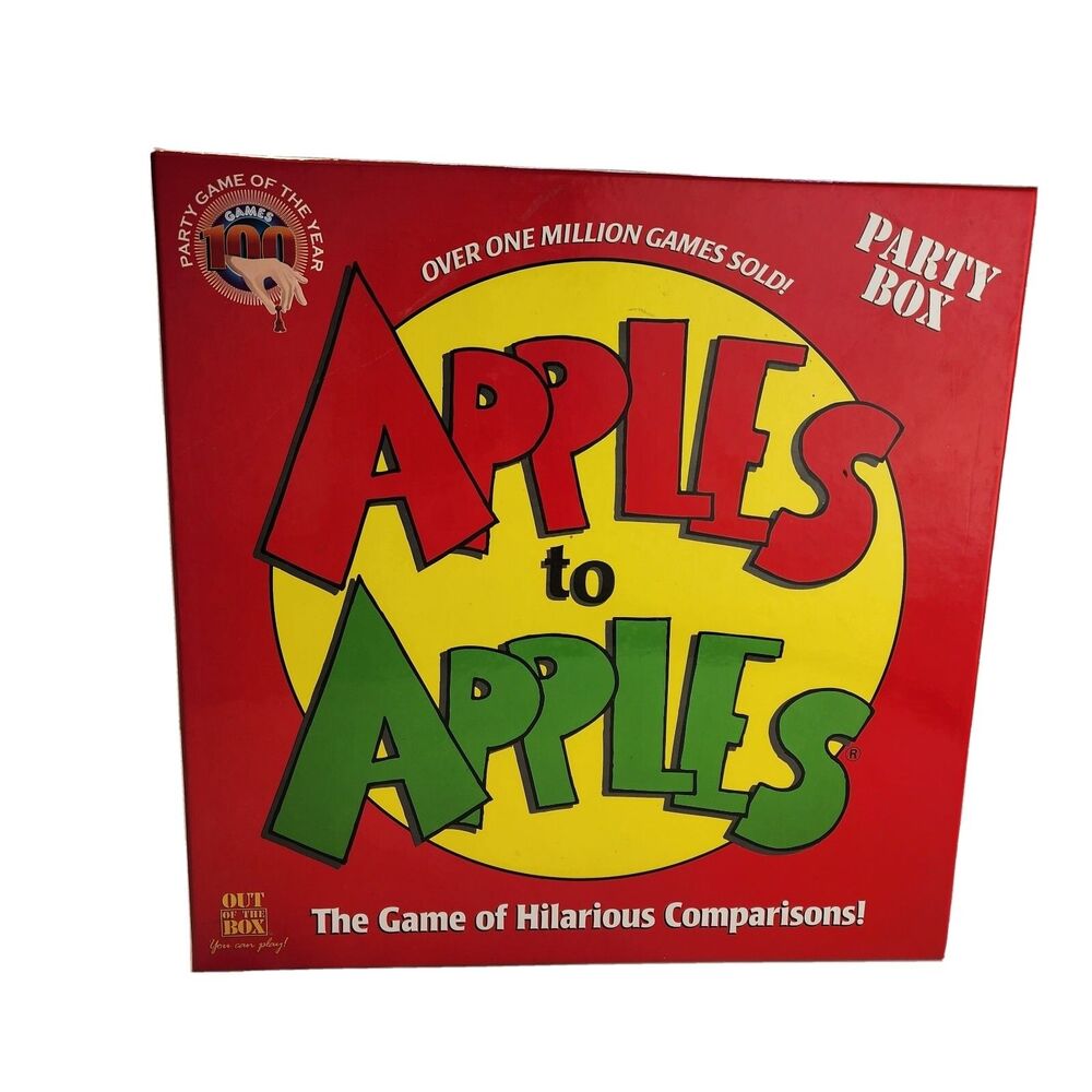 Apples to Apples Party in a Box The Card Game Of Crazy Combinations